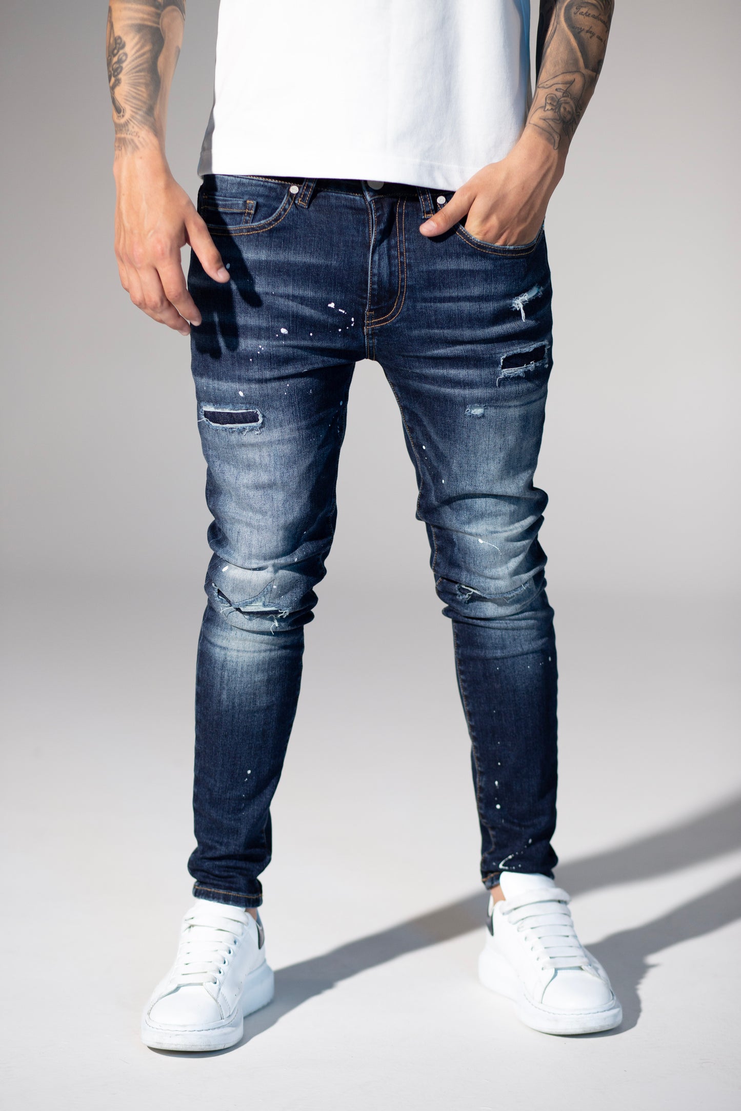 Sapphire Blue Slim Jeans
