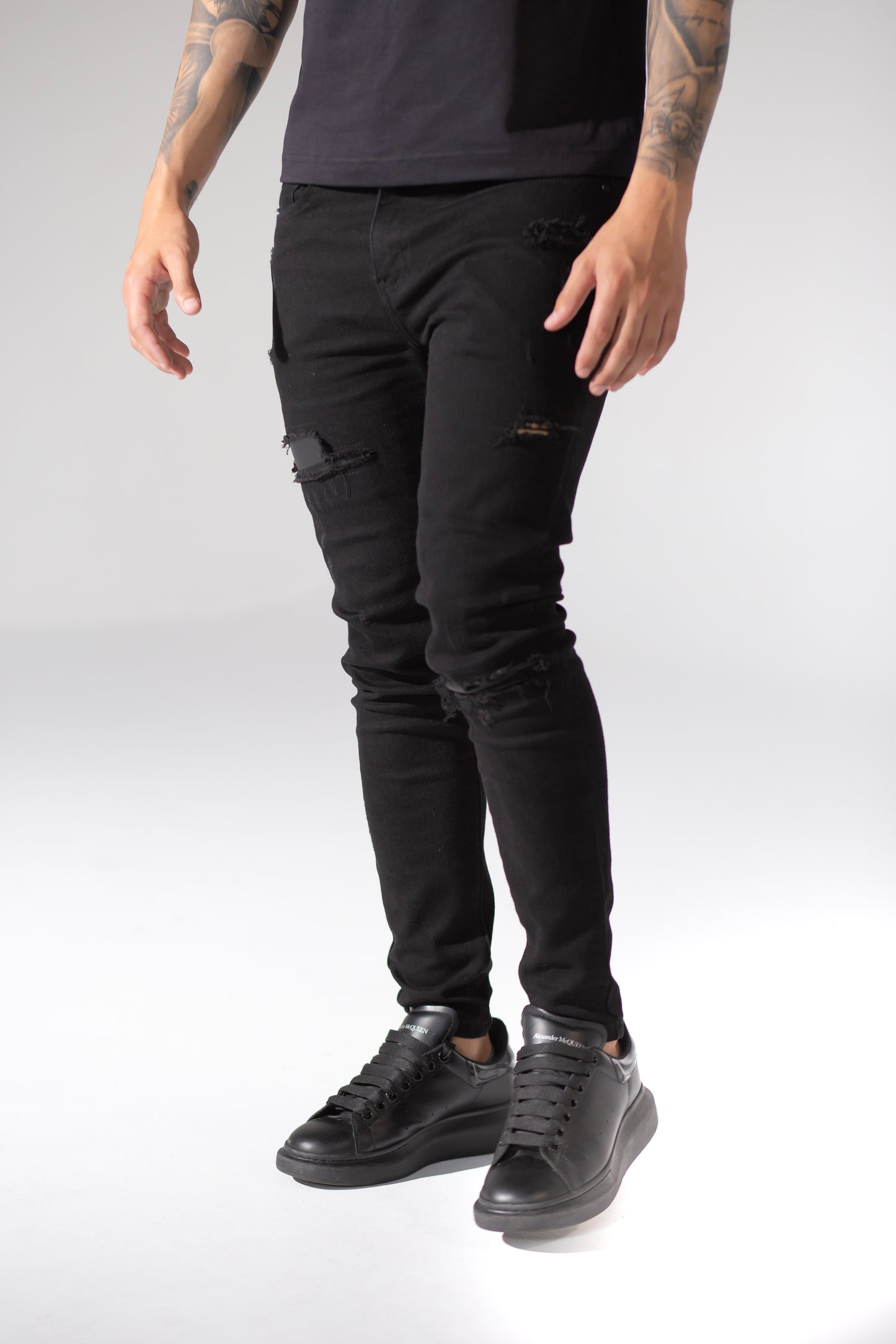 Obsidian Black Slim Jeans