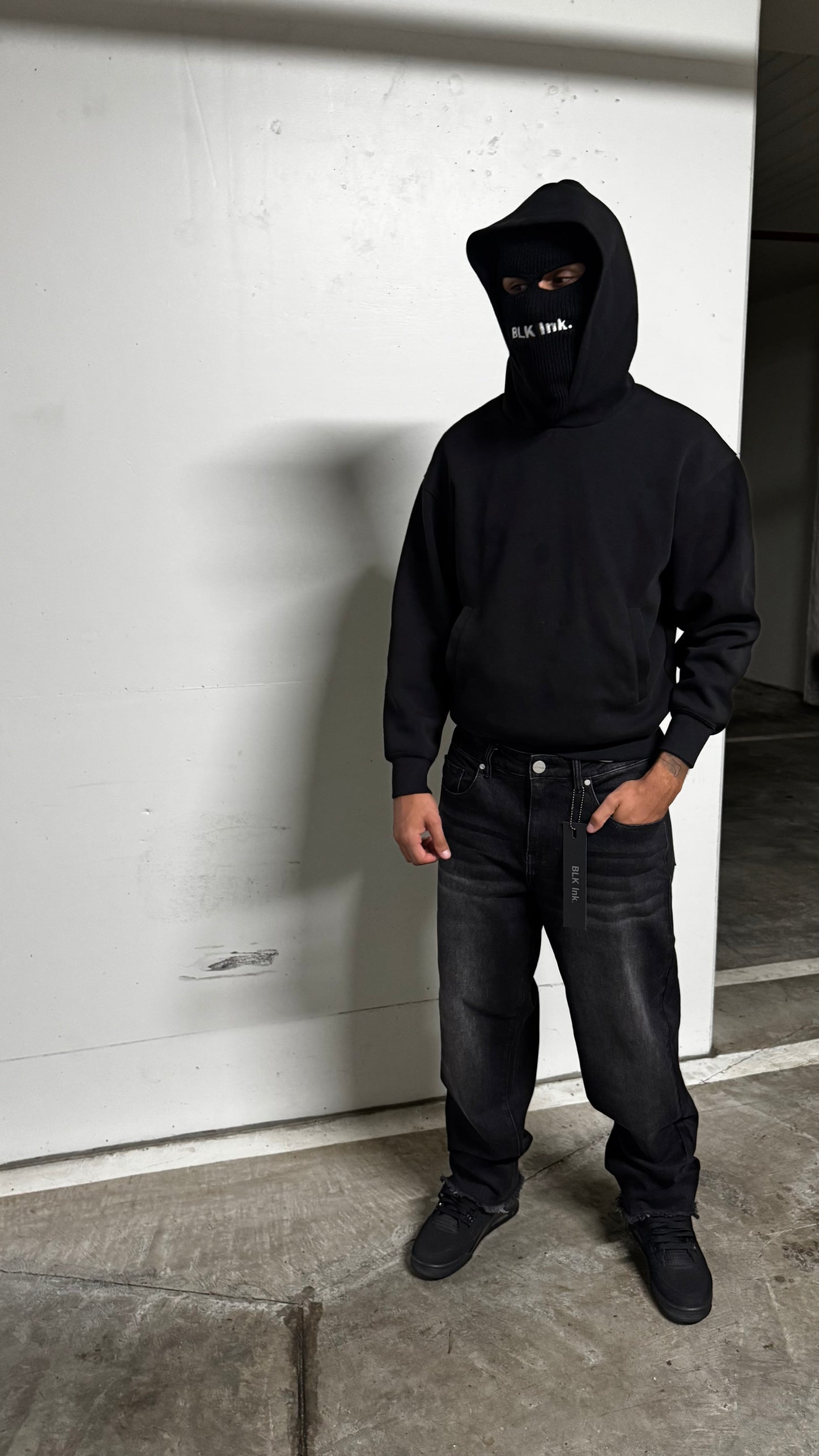 Ash Grey Baggy Jeans