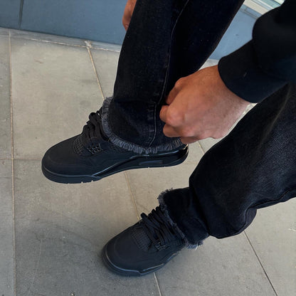 Ash Grey Baggy Jeans