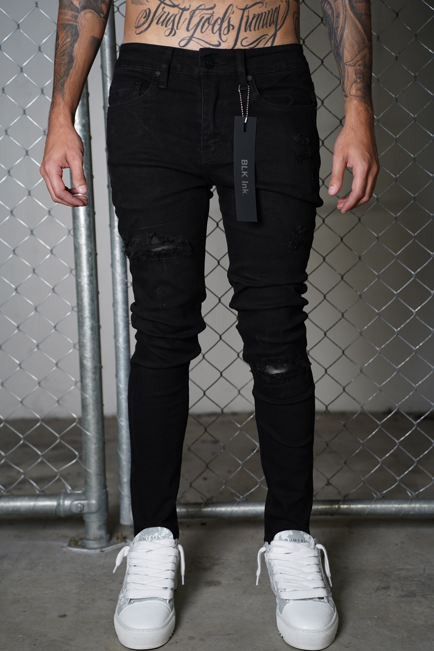 Obsidian Black Slim Jeans