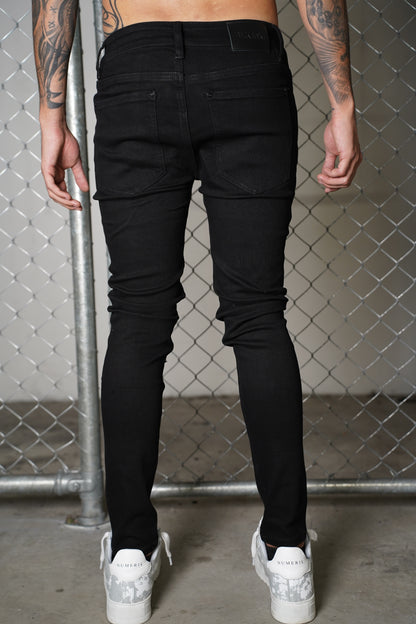 Obsidian Black Slim Jeans