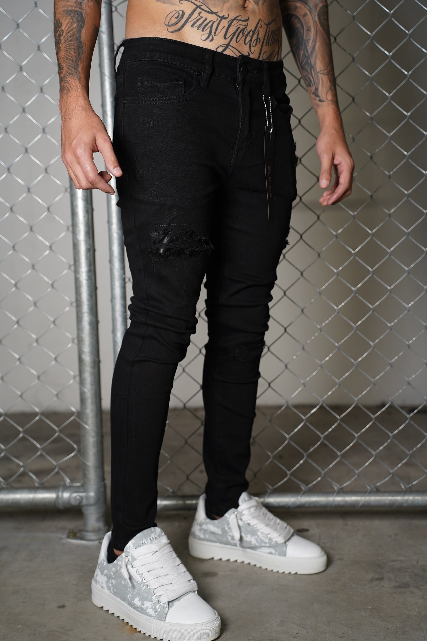 Obsidian Black Slim Jeans