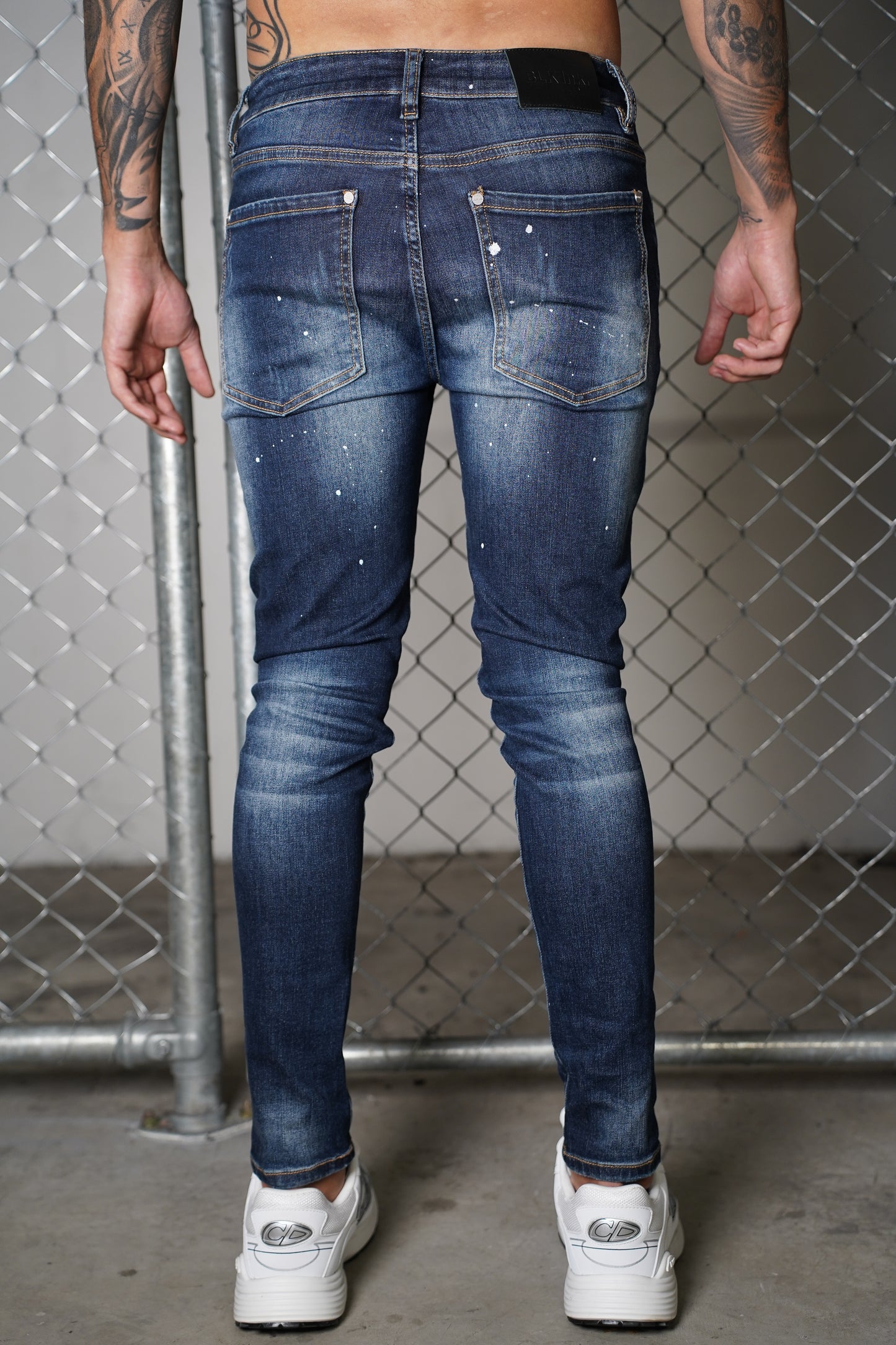 Sapphire Blue Slim Jeans