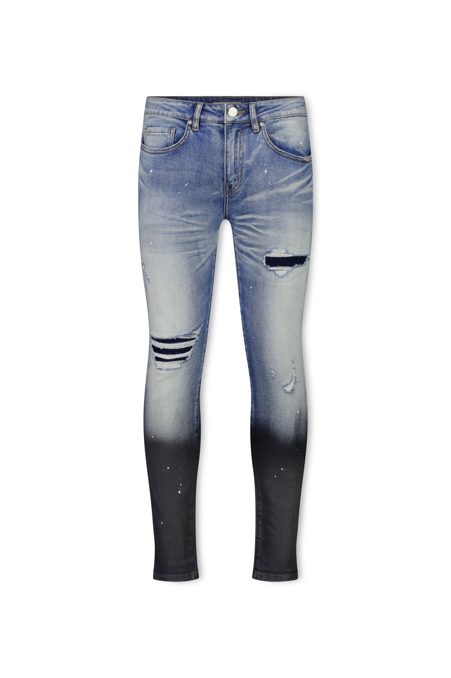 Gradient Blue Slim Jeans